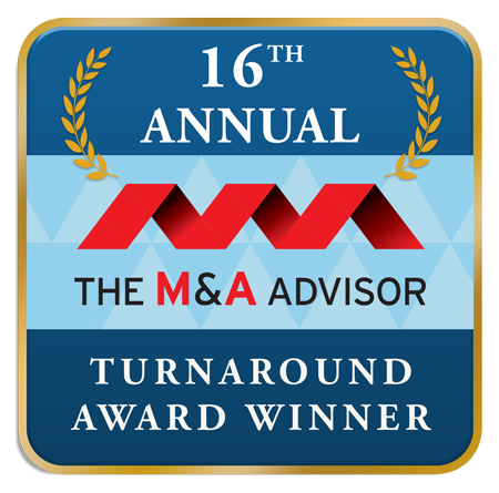 16th Annual M&A Turnaroun Winner Logo